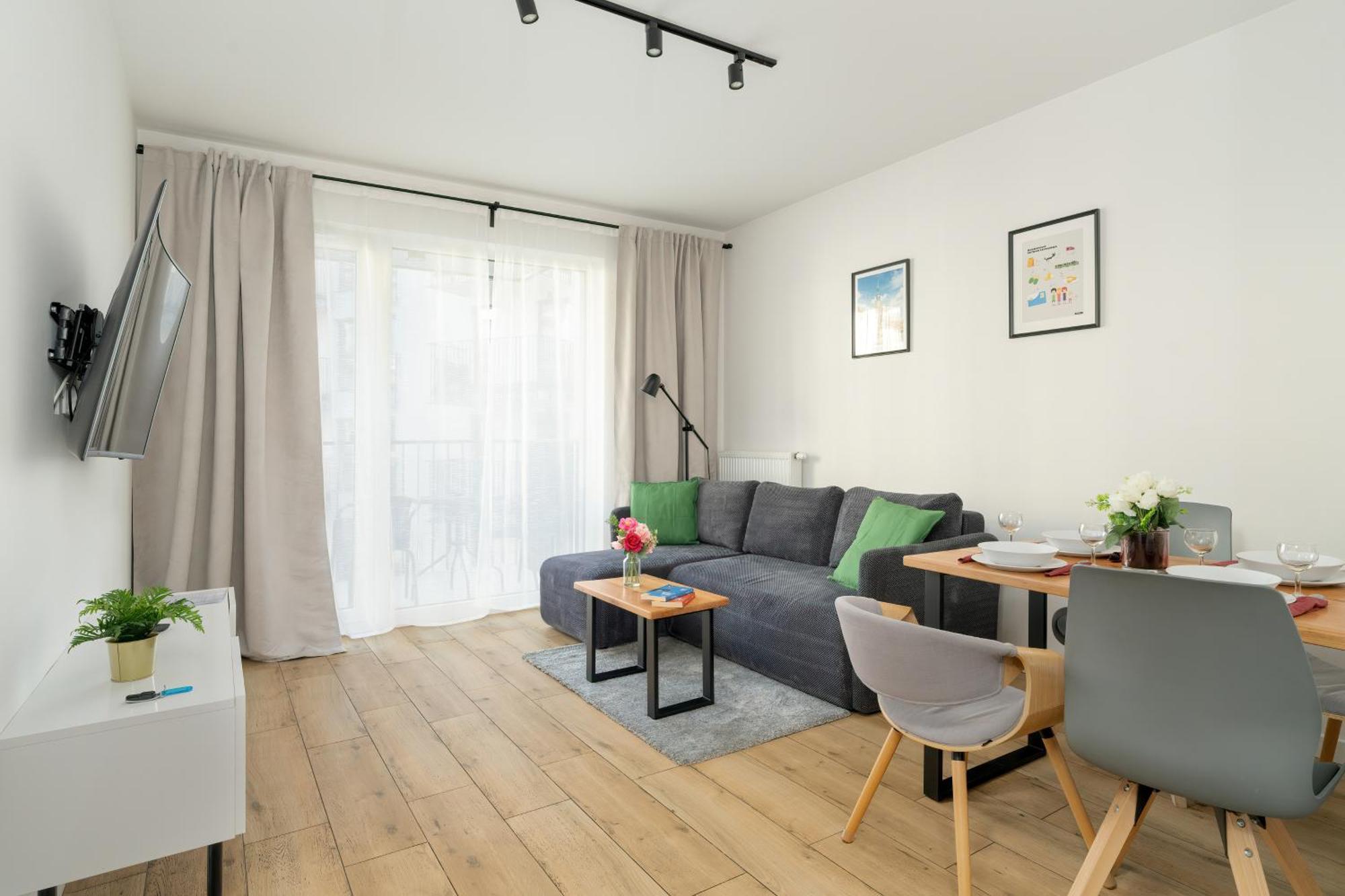 Stylish & Comfy Garbary Apartments With Parking By Noclegi Renters Poznań Buitenkant foto