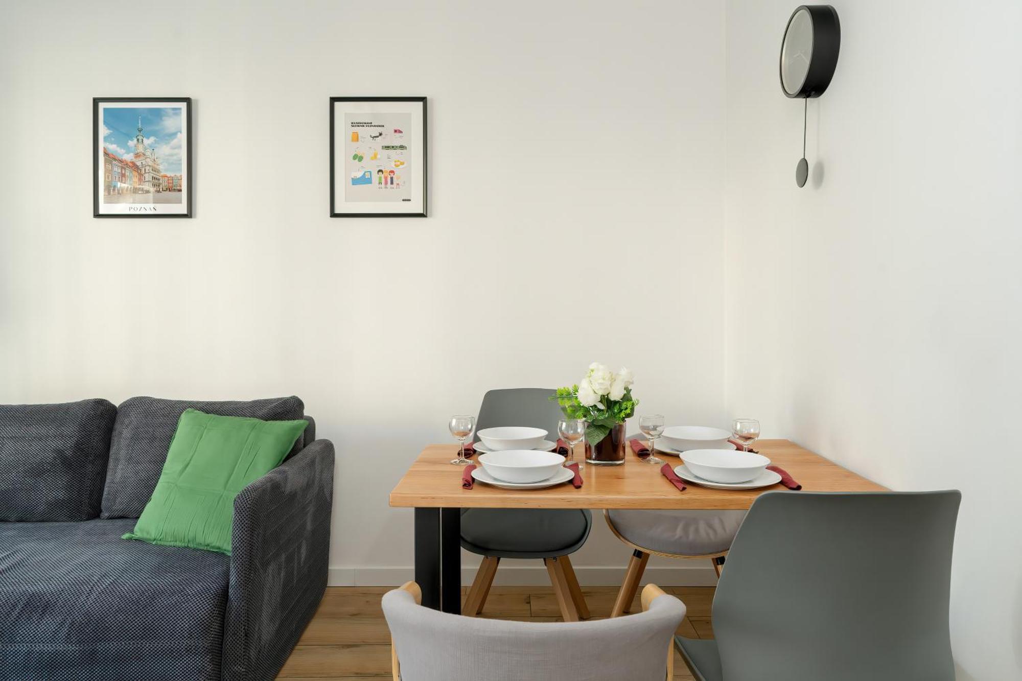 Stylish & Comfy Garbary Apartments With Parking By Noclegi Renters Poznań Buitenkant foto